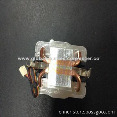 CPU Cooler with Heat Pipe, Compliant with RoHS Directive
